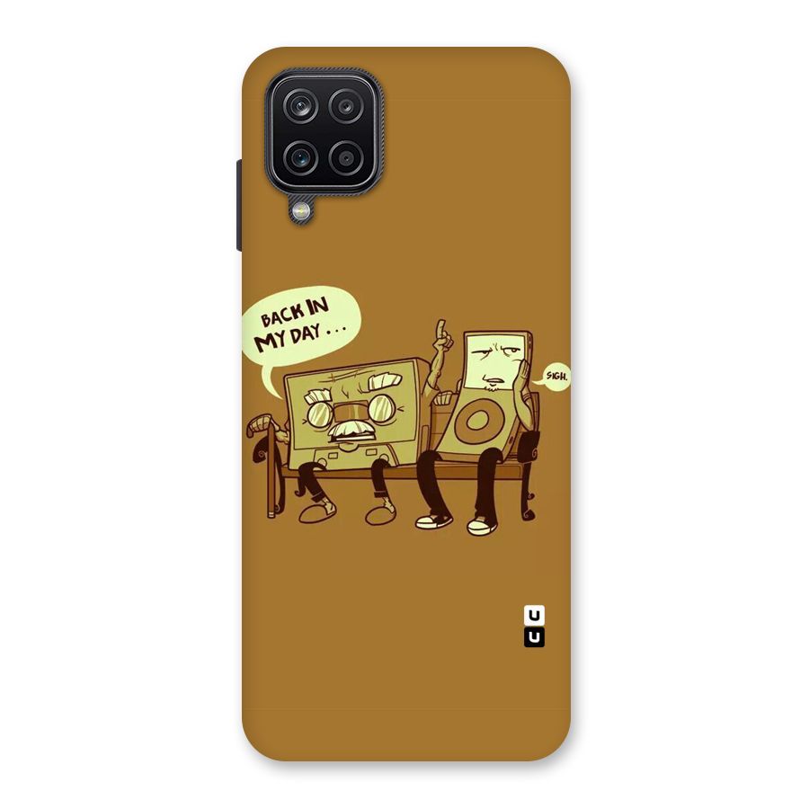 Back In Day Casette Back Case for Galaxy A12
