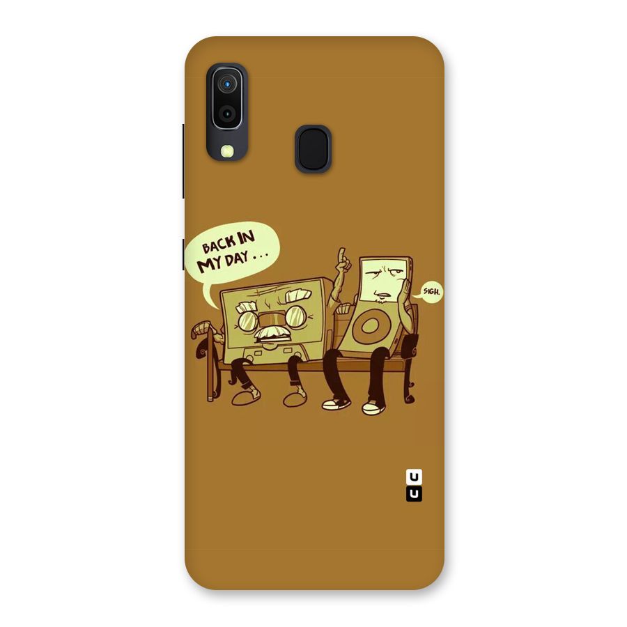 Back In Day Casette Back Case for Galaxy A30