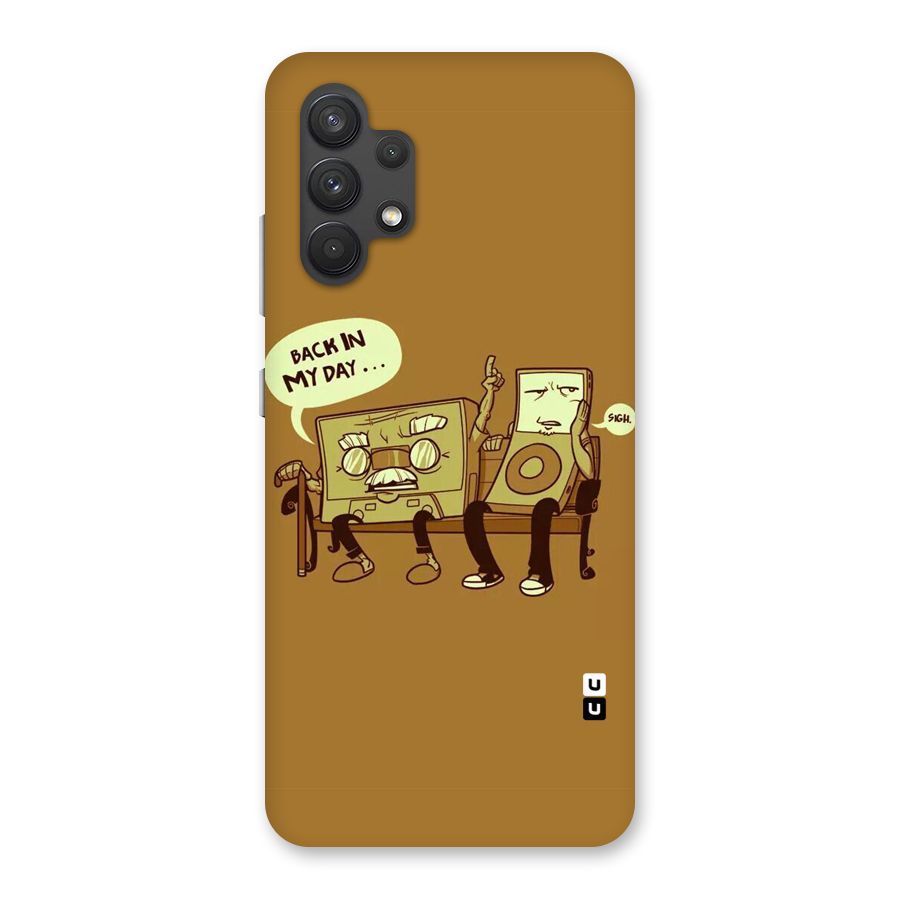 Back In Day Casette Back Case for Galaxy A32