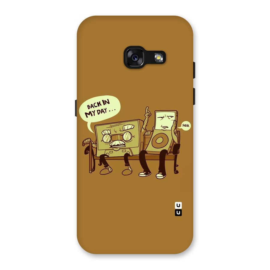 Back In Day Casette Back Case for Galaxy A3 (2017)