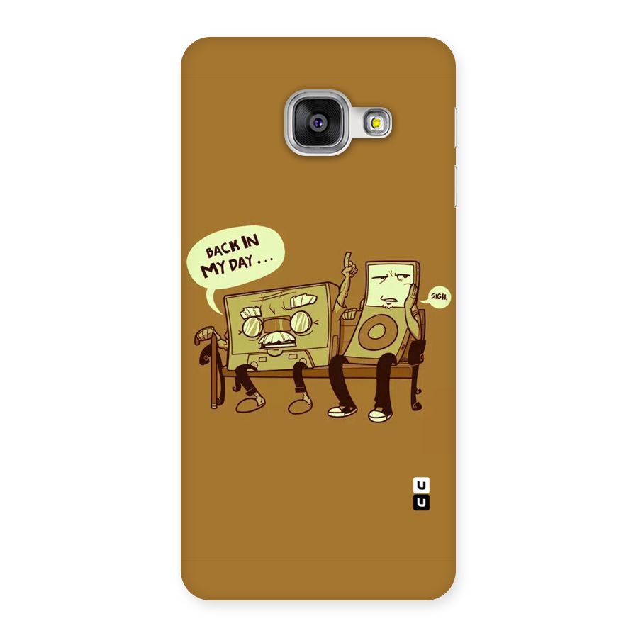 Back In Day Casette Back Case for Galaxy A3 2016