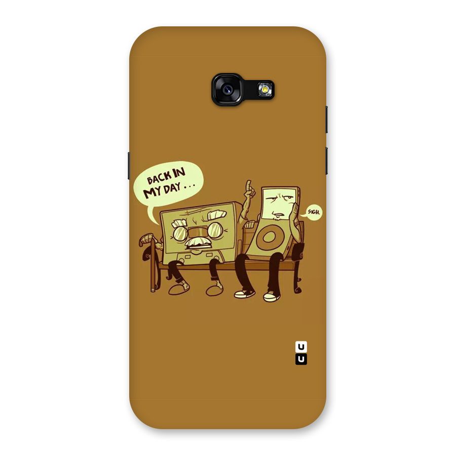 Back In Day Casette Back Case for Galaxy A5 2017