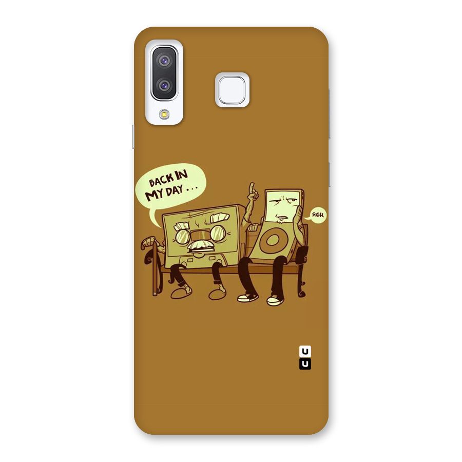 Back In Day Casette Back Case for Galaxy A8 Star
