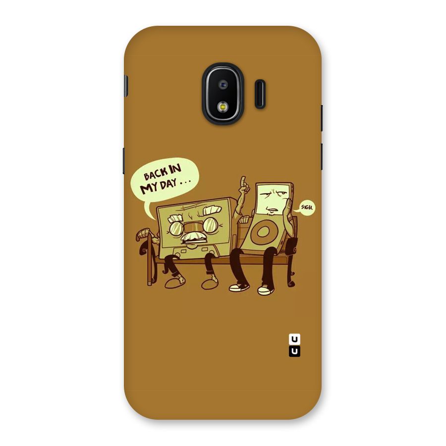 Back In Day Casette Back Case for Galaxy J2 Pro 2018