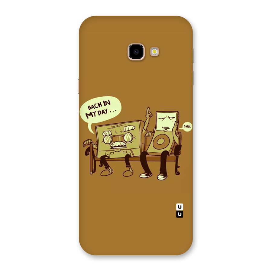 Back In Day Casette Back Case for Galaxy J4 Plus
