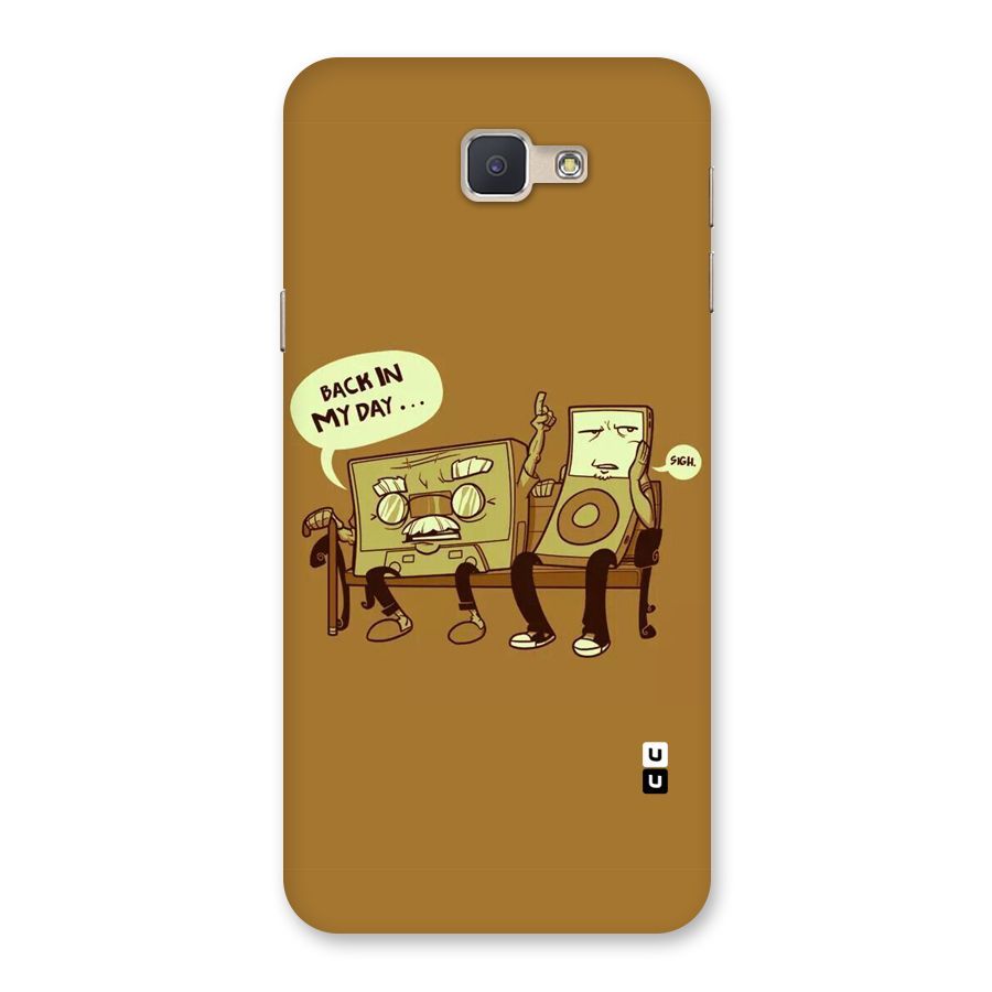 Back In Day Casette Back Case for Galaxy J5 Prime
