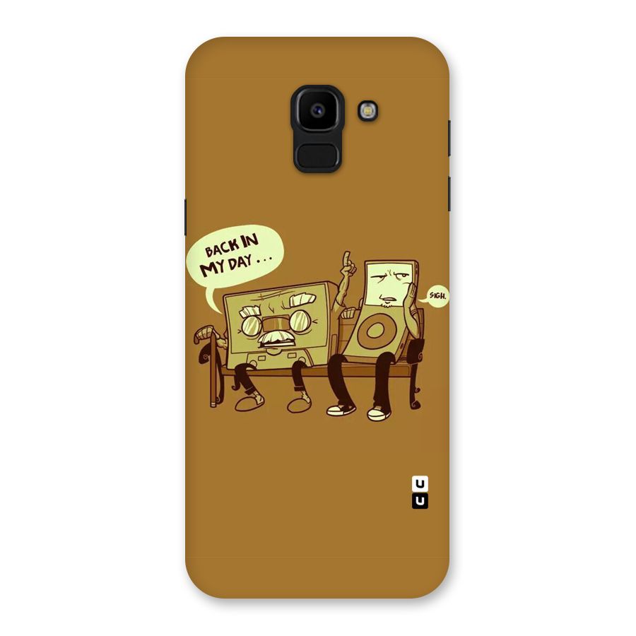 Back In Day Casette Back Case for Galaxy J6