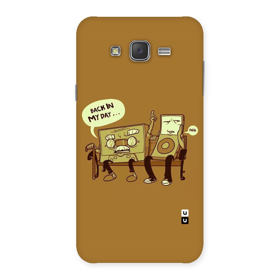 Back In Day Casette Back Case for Galaxy J7