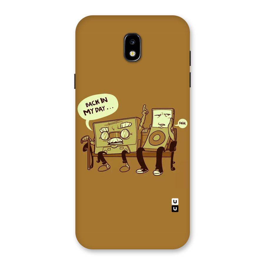 Back In Day Casette Back Case for Galaxy J7 Pro