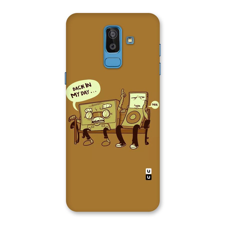 Back In Day Casette Back Case for Galaxy J8