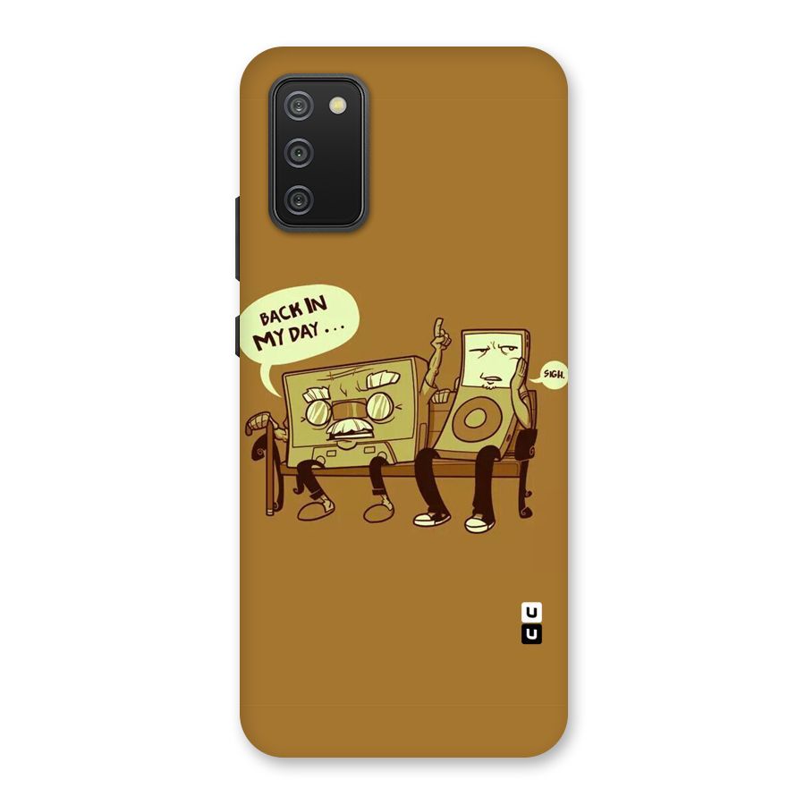 Back In Day Casette Back Case for Galaxy M02s