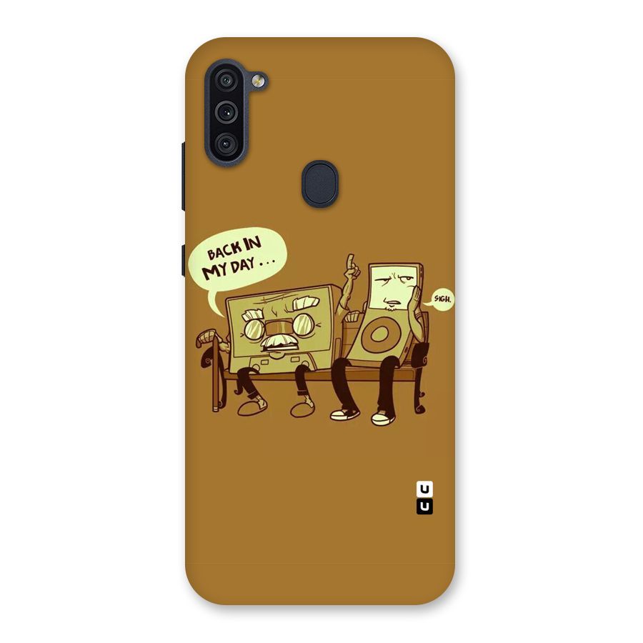 Back In Day Casette Back Case for Galaxy M11