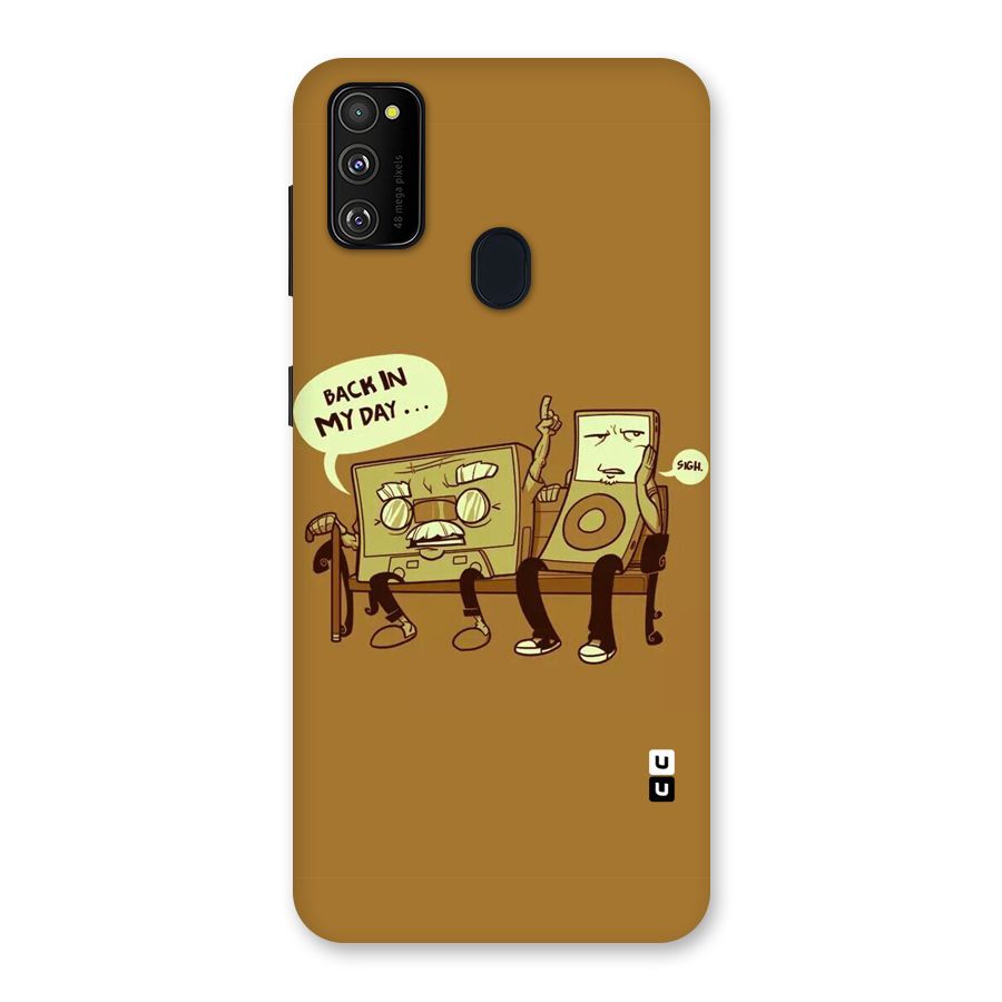 Back In Day Casette Back Case for Galaxy M21