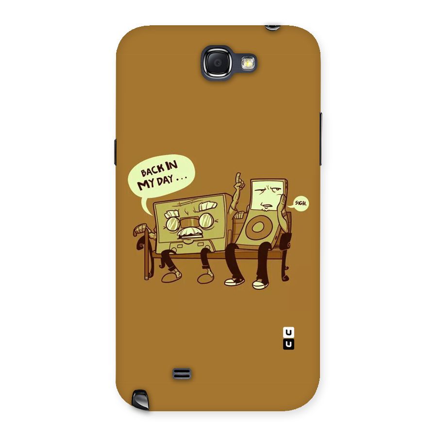Back In Day Casette Back Case for Galaxy Note 2