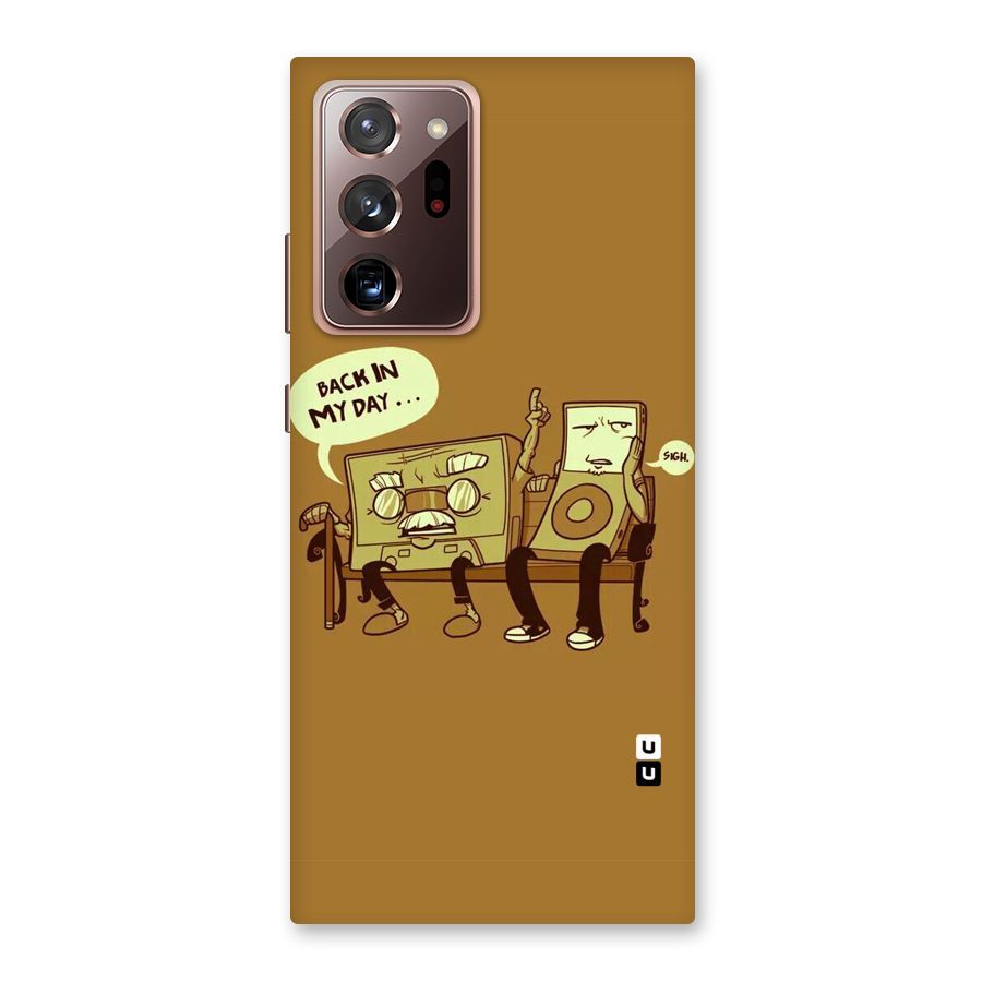 Back In Day Casette Back Case for Galaxy Note 20 Ultra