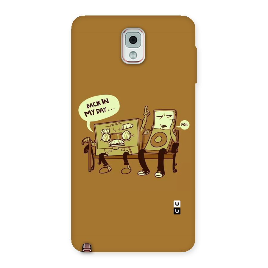 Back In Day Casette Back Case for Galaxy Note 3