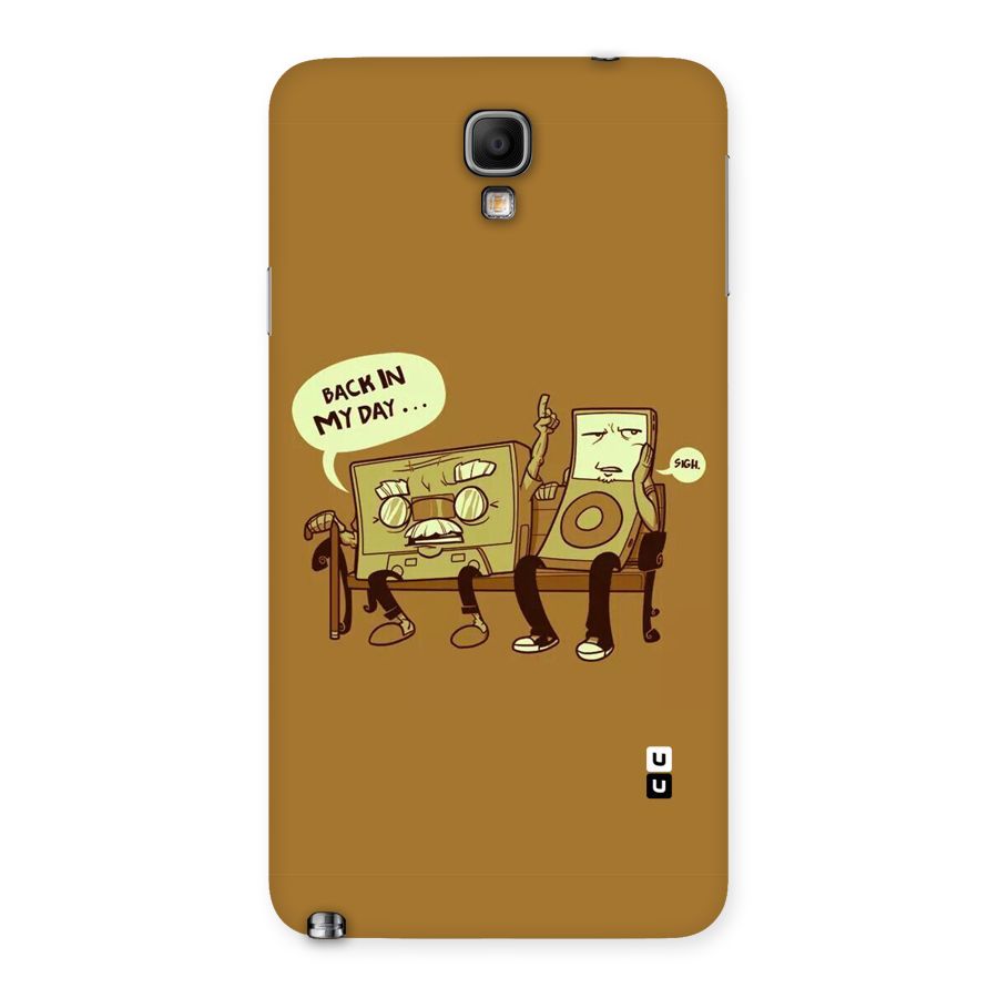 Back In Day Casette Back Case for Galaxy Note 3 Neo