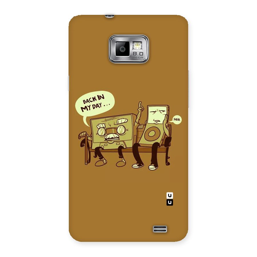 Back In Day Casette Back Case for Galaxy S2