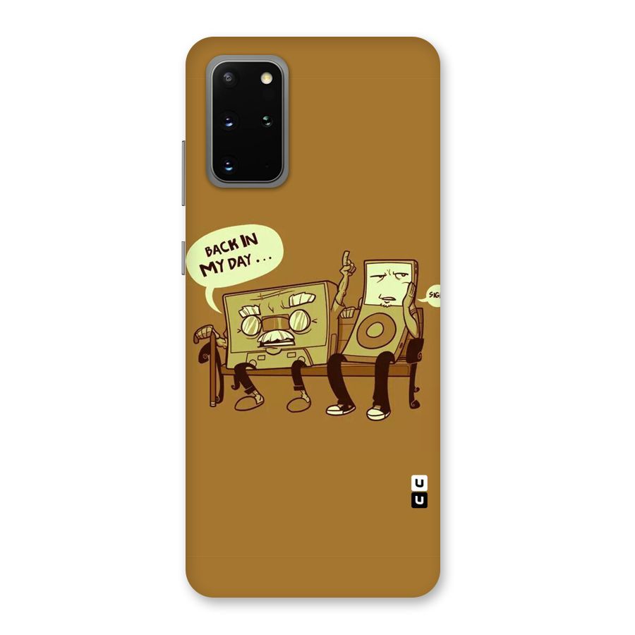 Back In Day Casette Back Case for Galaxy S20 Plus