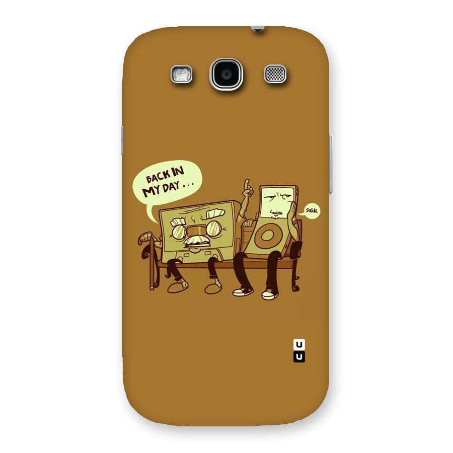 Back In Day Casette Back Case for Galaxy S3