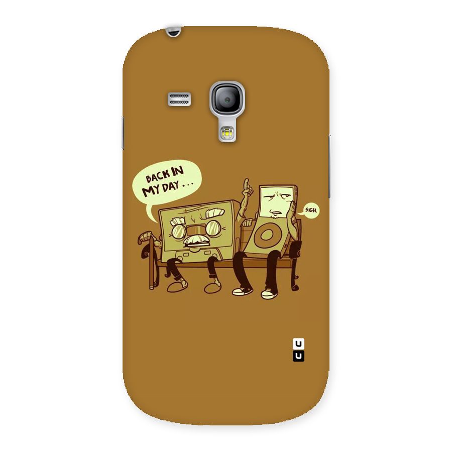 Back In Day Casette Back Case for Galaxy S3 Mini