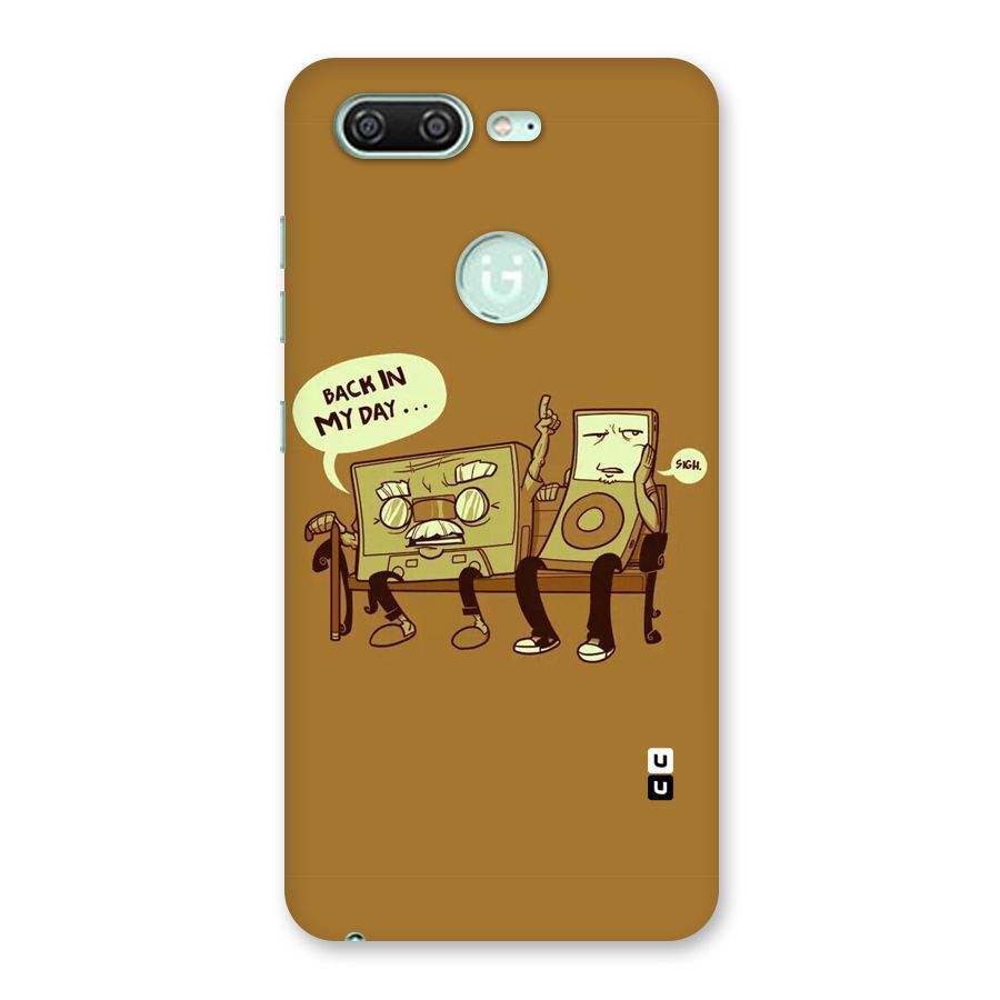 Back In Day Casette Back Case for Gionee S10