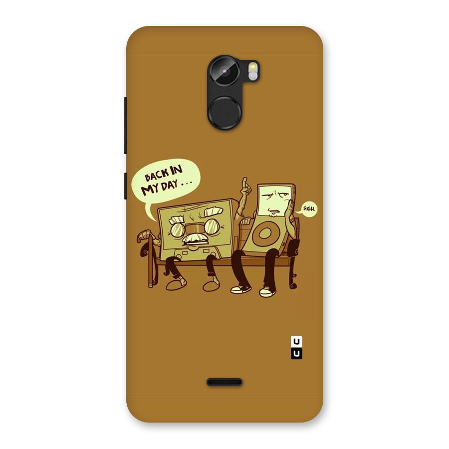 Back In Day Casette Back Case for Gionee X1