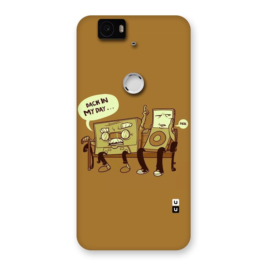 Back In Day Casette Back Case for Google Nexus-6P