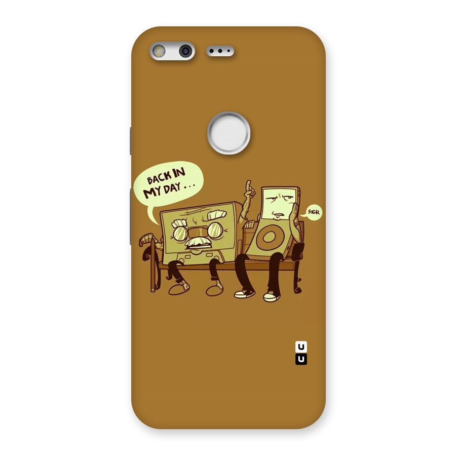 Back In Day Casette Back Case for Google Pixel