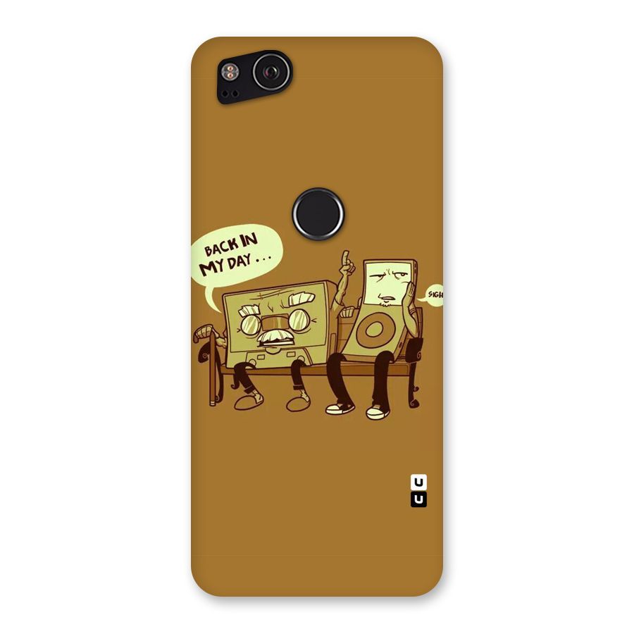 Back In Day Casette Back Case for Google Pixel 2