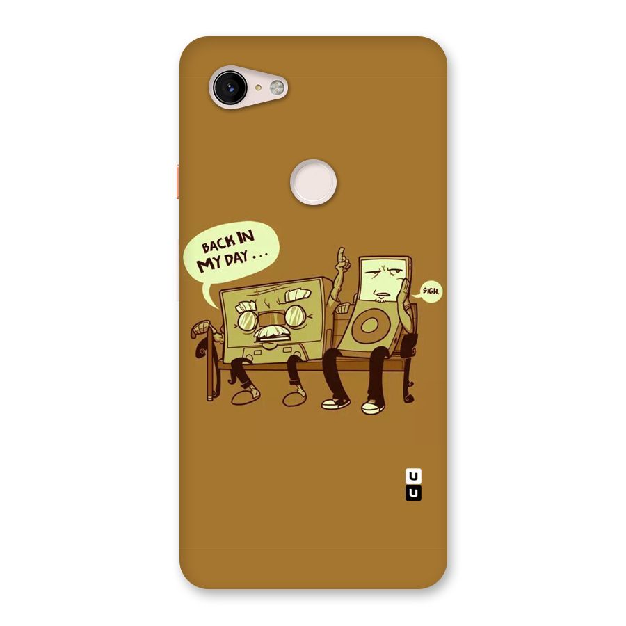 Back In Day Casette Back Case for Google Pixel 3 XL