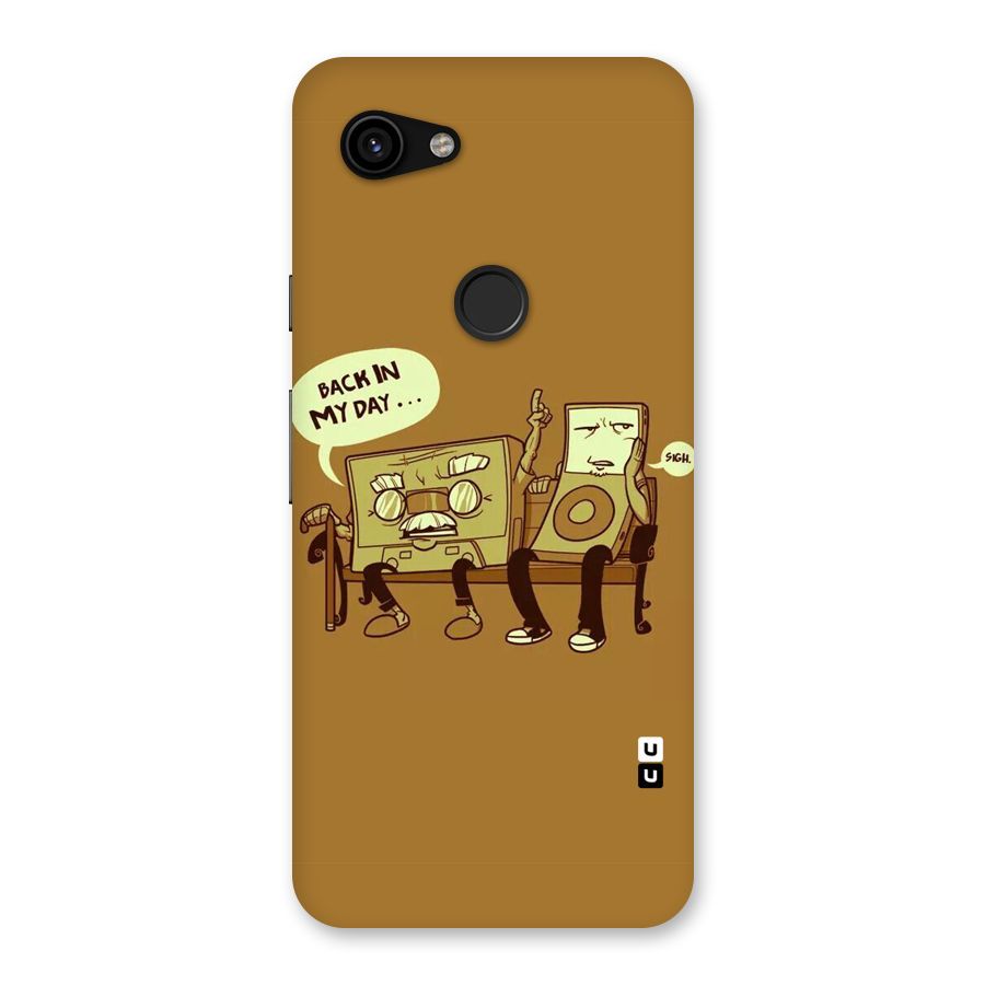 Back In Day Casette Back Case for Google Pixel 3a