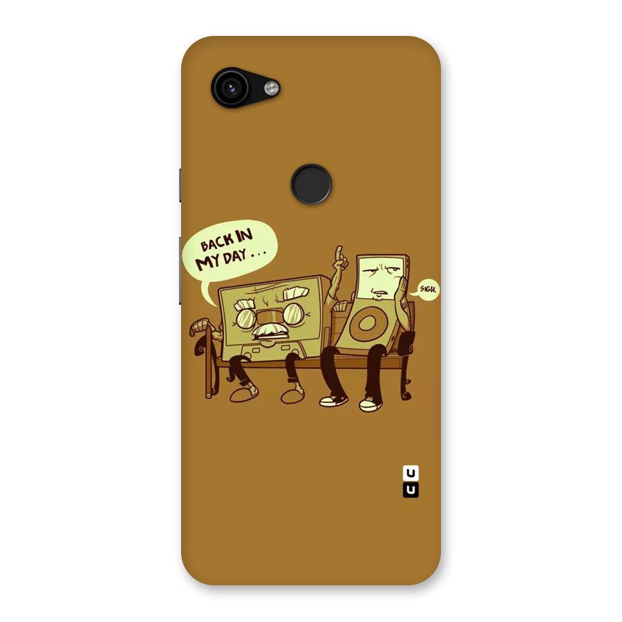 Back In Day Casette Back Case for Google Pixel 3a XL