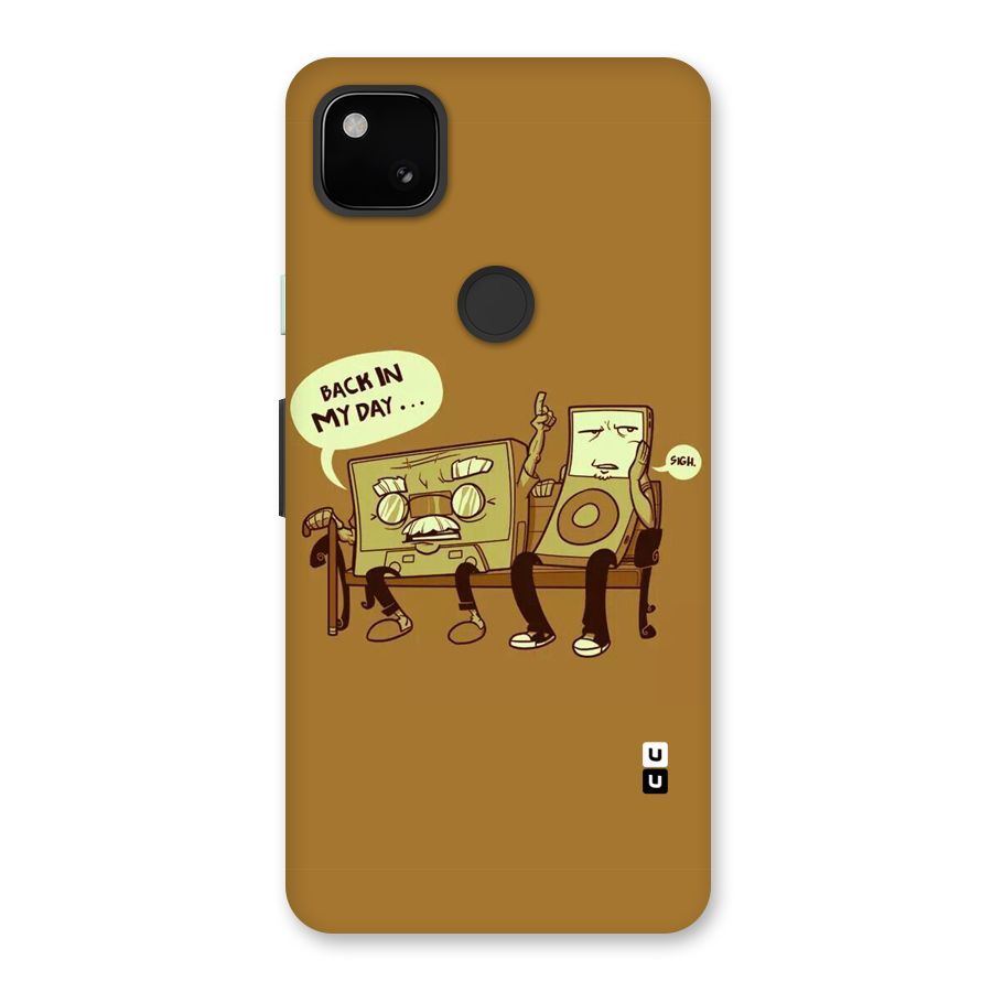 Back In Day Casette Back Case for Google Pixel 4a