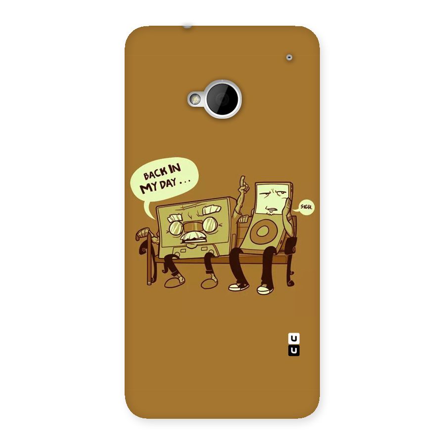 Back In Day Casette Back Case for HTC One M7