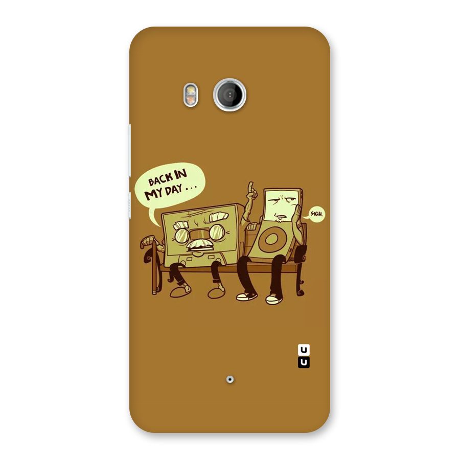 Back In Day Casette Back Case for HTC U11