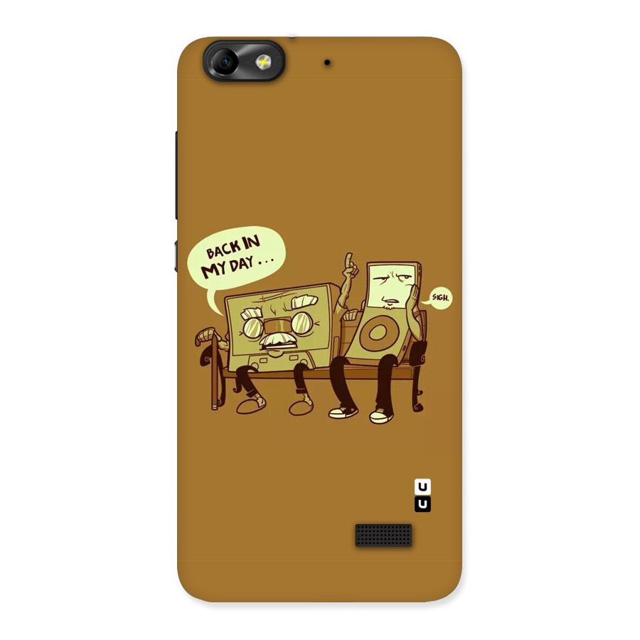 Back In Day Casette Back Case for Honor 4C