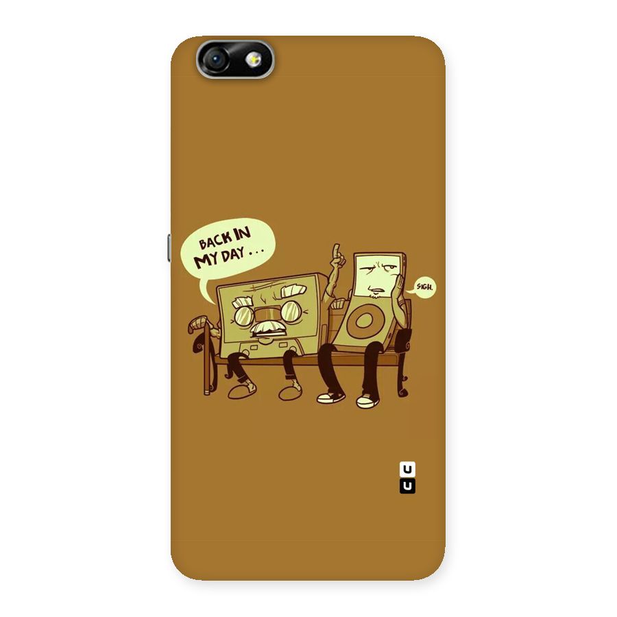 Back In Day Casette Back Case for Honor 4X