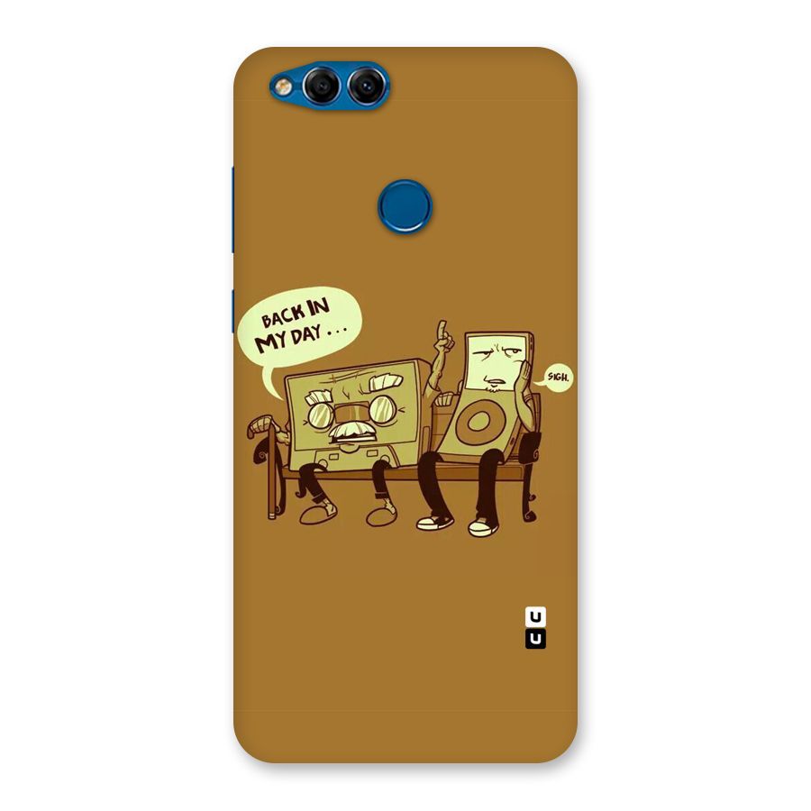 Back In Day Casette Back Case for Honor 7X