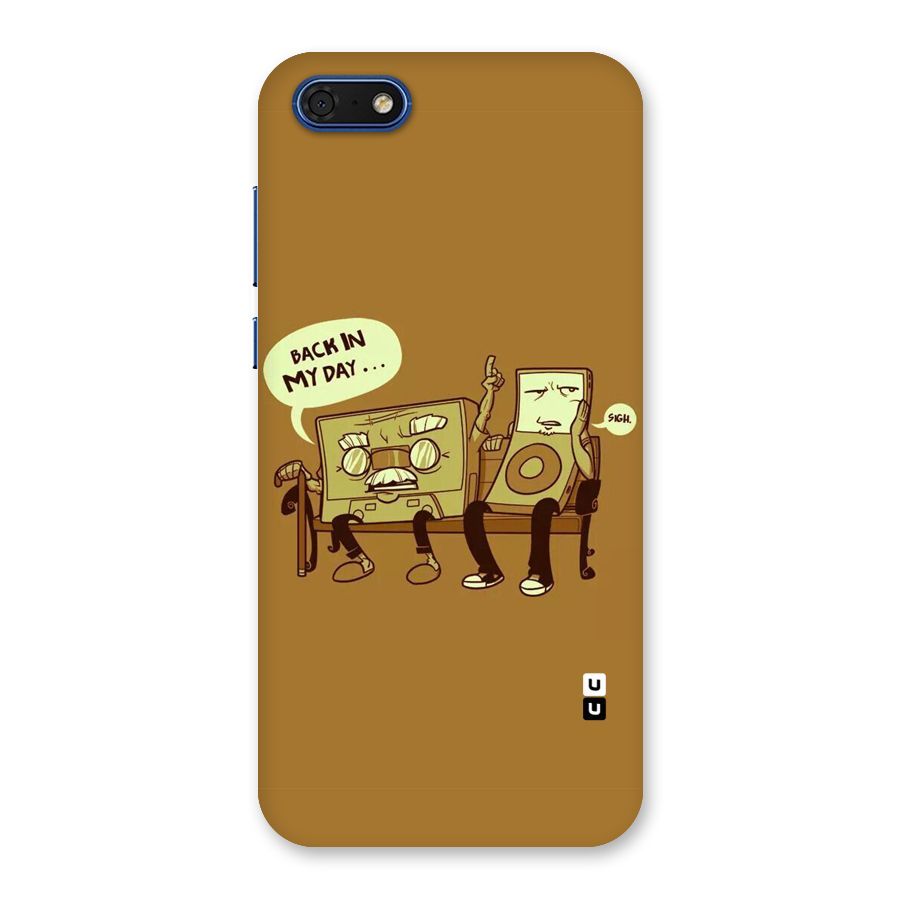 Back In Day Casette Back Case for Honor 7s