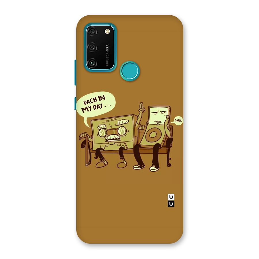 Back In Day Casette Back Case for Honor 9A