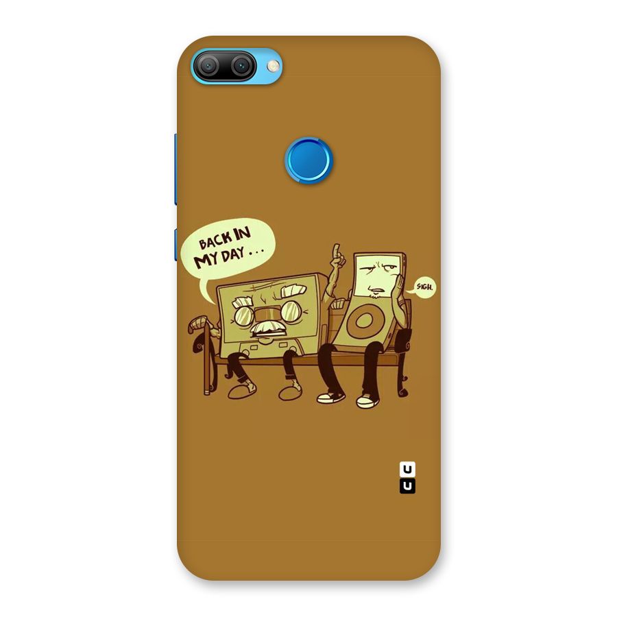 Back In Day Casette Back Case for Honor 9N