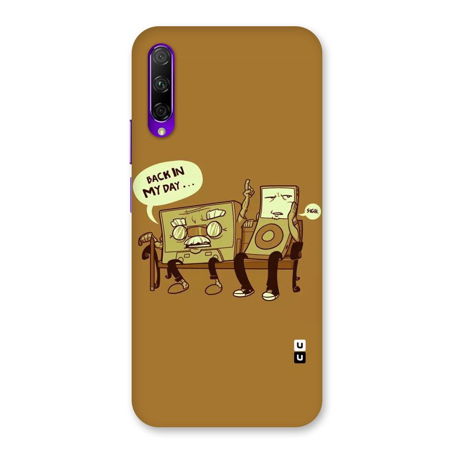 Back In Day Casette Back Case for Honor 9X Pro