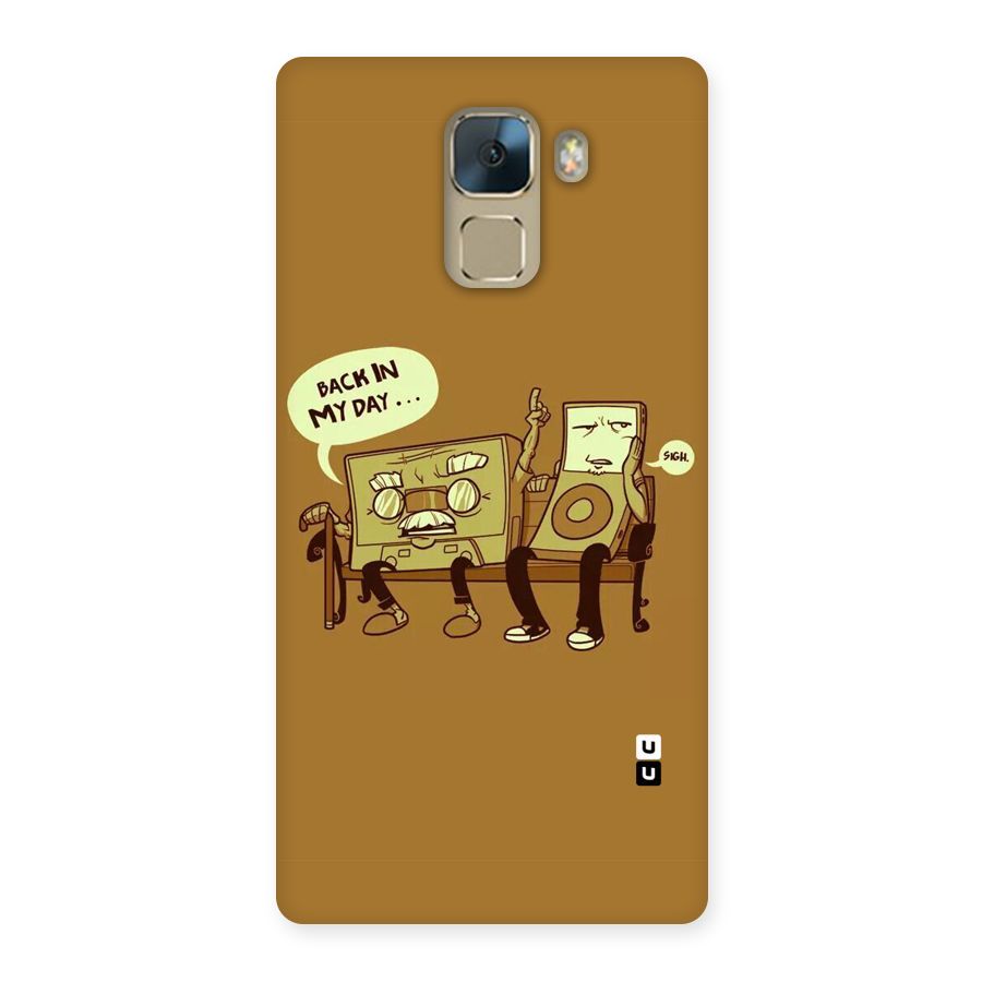 Back In Day Casette Back Case for Huawei Honor 7