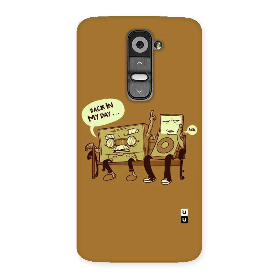 Back In Day Casette Back Case for LG G2