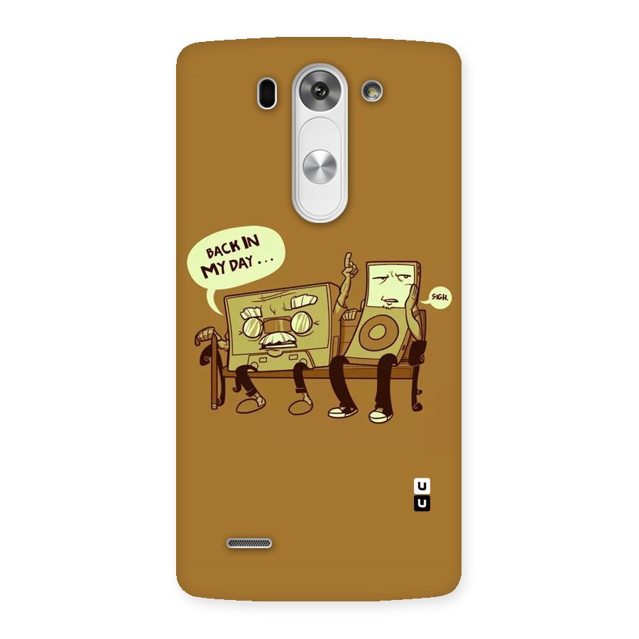 Back In Day Casette Back Case for LG G3 Mini