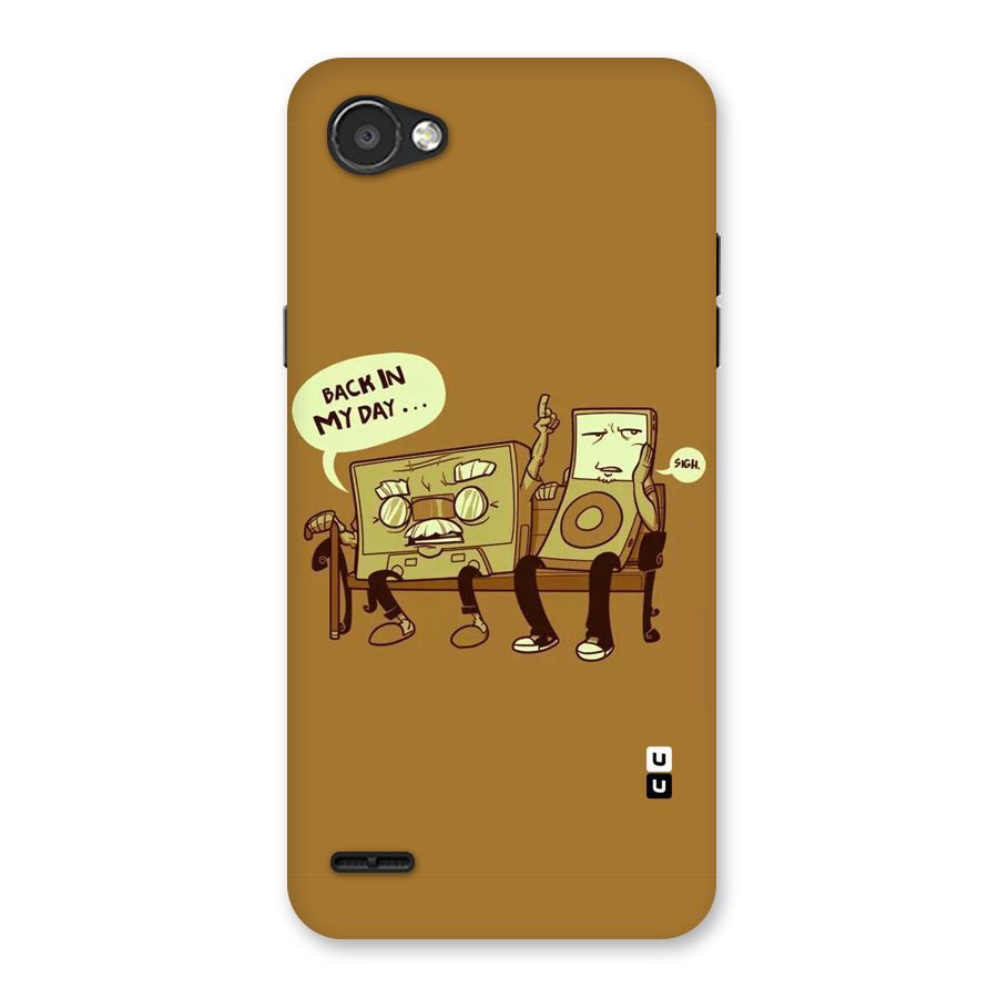 Back In Day Casette Back Case for LG Q6