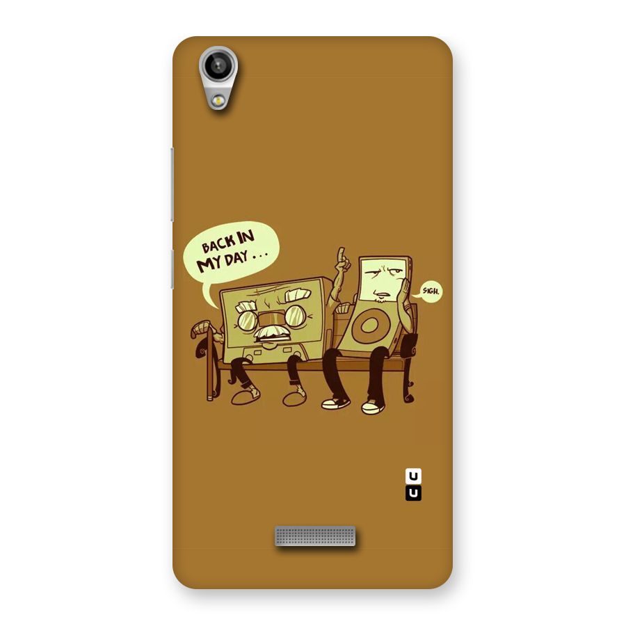 Back In Day Casette Back Case for Lava-Pixel-V1