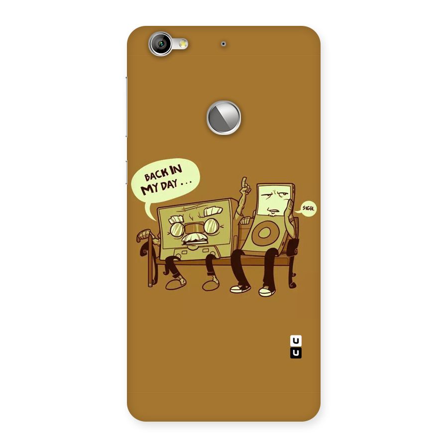 Back In Day Casette Back Case for LeTV Le 1s