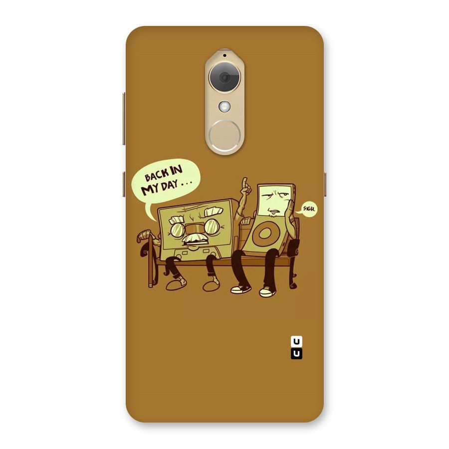 Back In Day Casette Back Case for Lenovo K8
